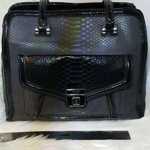 Guess Python Embossed Satchel
